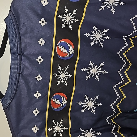 Jerry Garcia Grateful Dead Ugly Christmas Sweatshirt (3XL) - Picture 8 of 9